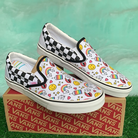 VANS CLASSIC SLIP ON FLOUR SHOP Iconschckrbrd men’ - Picture 4 of 16